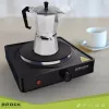 Brock EP 100 BK Μονή ηλεκτρική εστία, 1500 W, Μαύρο