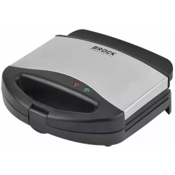 Brock SPM 3006 S Τοστιέρα σάντουιτς, 750W, Μαύρο/Ανοξείδωτο ατσάλι