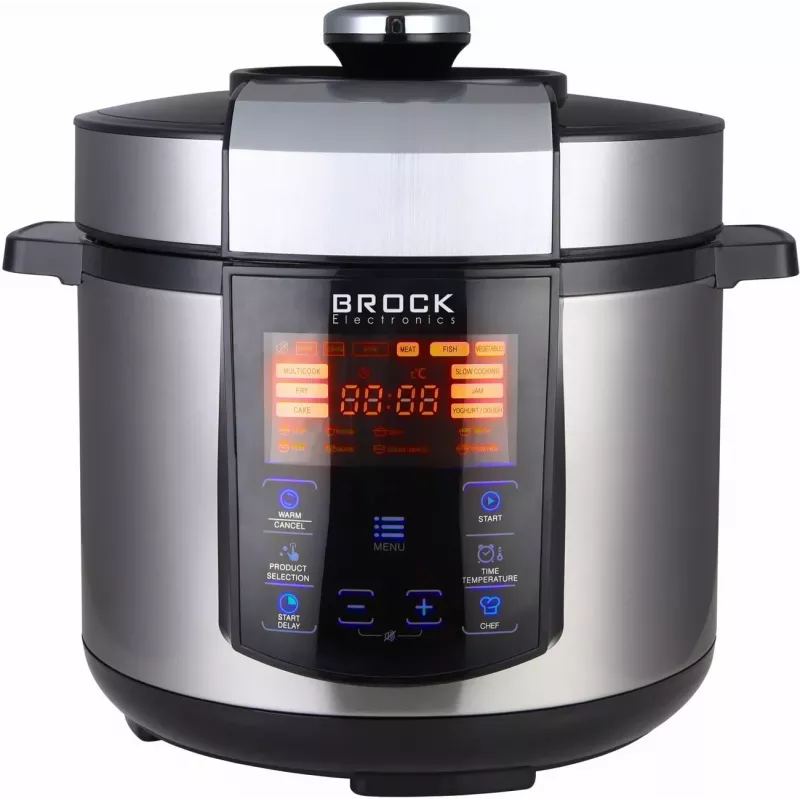 Brock PMC 2006 Ηλεκτρικός μύλος κρέατος 2000W Μαύρο/Ασημί