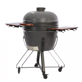 TunaBone Kamado Classic 26 Inch Grill Μέγεθος XL Σκούρο γκρι