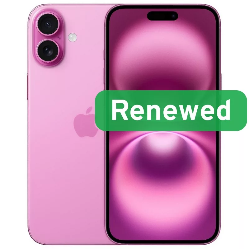 Apple Renewed Grade B iPhone 16 Plus 128 GB Pink 6.7 ίντσες 5G
