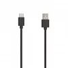 SEEK TOTI Καλώδιο δεδομένων USB-A σε Type-C, 1m PVC 3A, Μαύρο