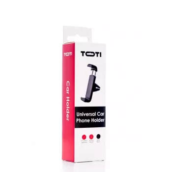 SEEK TOTI Βάση κινητού αυτοκινήτου για αεραγωγό Mini, Μαύρο