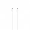 SEEK TOTI Καλώδιο δεδομένων Type-C σε Type-C 1m PVC 3A Λευκό