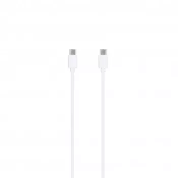 SEEK TOTI Φορτιστής τοίχου 20W Type-C PD με καλώδιο δεδομένων Type-C σε Type-C, 1 m PVC 3A, Λευκό