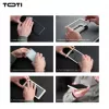 TOTI PREMIUM Premium Tempered Screen Protector Glass 3D Full Cover για Apple iPhone 16 Plus / 15 Plus
