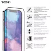 TOTI PREMIUM PREMIUM Tempered Screen Protector Glass 3D Full Cover για Apple iPhone 16 Pro