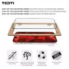 TOTI PREMIUM Premium Tempered Screen Protector Glass 3D Full Cover για Apple iPhone 16 Pro Max