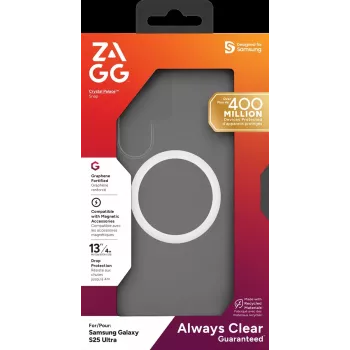 ZAGG Protection Bundle για Samsung Galaxy S25 Ultra: Θήκη με MagSafe και μεμβράνη προστασίας οθόνης