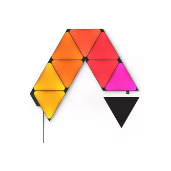 Nanoleaf Shapes Black Triangles Starter Kit (9 Πάνελ) 42W WiFi
