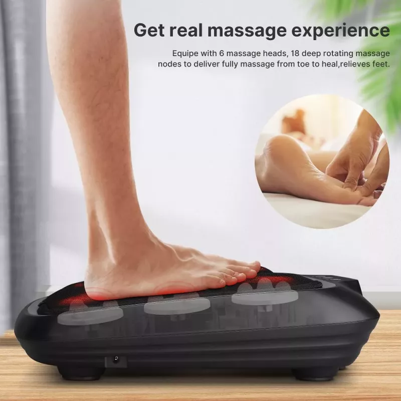 RENPHO Συσκευή μασάζ πατούσας Shiatsu FM062 - μαύρο/γκρι