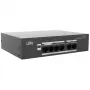 POE LANG NSW2100-6GT-POE-IN 6-Port PoE+ Switch με 4 θύρες 10/100Mbps PoE, 1 Gigabit Uplink, 1 SFP, 60W Budget, Unmanaged, Επιτραπέζια/Επιτοίχια τοποθέτηση