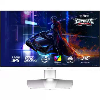 MSI MAG 274QRFW E20 27 inch WQHD 200Hz Rapid IPS Οθόνη Gaming, Λευκό