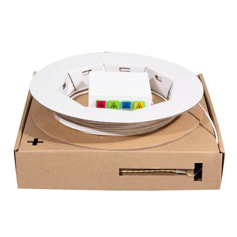 LogiLink FB4SC20 FTTH Connection Box 4x SC/APC με 20 m Καλώδιο Εγκατάστασης