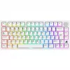 Sharkoon SGK55W SKILLER Wireless Gaming Keyboard, 75% Layout, PBT Keycaps, Λευκό