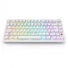 Sharkoon SGK55W SKILLER Wireless Gaming Keyboard, 75% Layout, PBT Keycaps, Λευκό