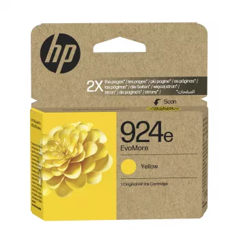 HP 924e EvoMore Yellow Γνήσιο Μελανοδοχείο