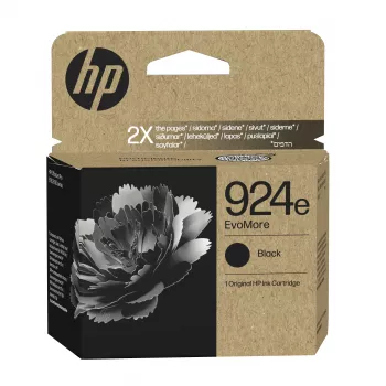 HP 924e EvoMore Μαύρο Γνήσιο Μελανοδοχείο
