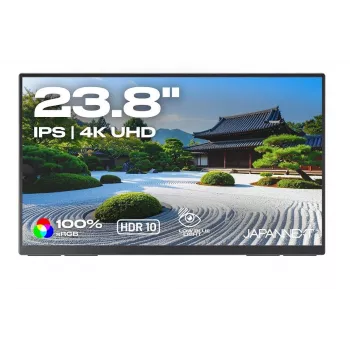 JAPANNEXT 60,5 cm (23,8 inch) JN-MD-IPS238U-C6 οθόνη 4K UHD IPS HDMI USB-C μαύρο