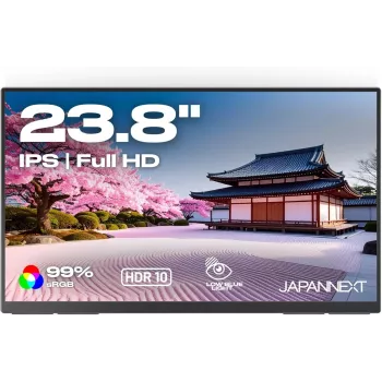 JAPANNEXT 60,5 cm (23,8 inch) JN-MD-IPS238F-C6 οθόνη Full HD IPS με HDMI και USB-C, μαύρο