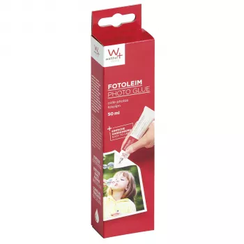 WALTHER FK050T Κόλλα φωτογραφιών Tube 50ml - χωρίς οξέα, κόλλα διασποράς χωρίς διαλύτες για φωτογραφίες, χαρτί, χαρτόνι, καλλιτεχνικές εκτυπώσεις