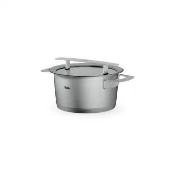 Fissler Phi Collection Κατσαρόλα με Γυάλινο Καπάκι 20 cm, 3,2 Λίτρα