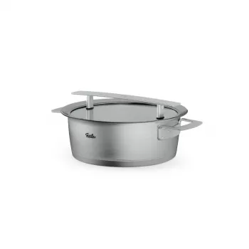 Fissler Phi Collection Κατσαρόλα με Γυάλινο Καπάκι 24 cm, 3,9 L
