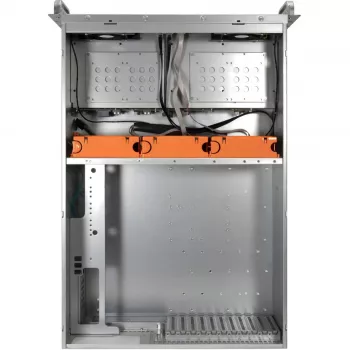 Inter-Tech IPC Storage 4U-4408-L κουτί διακομιστή Rackmount 4U, 8x 3,5 ιντσών Hot-Swap, χωρίς τροφοδοτικό, μαύρο