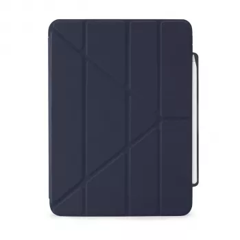Pipetto Origami No3 Θήκη με pencil case για iPad Pro 11 M4/M5 - Σκούρο μπλε (P053-113-AF)