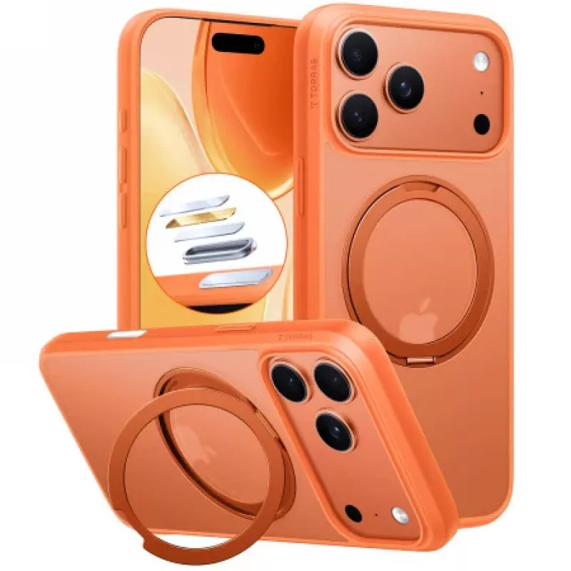 TORRAS Ostand Pro MagSafe Θήκη για iPhone 17 Pro Max - Energy Orange