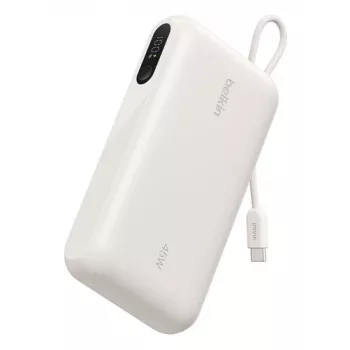 Belkin BoostCharge 20k PD45W Display Power Bank 20000mAh με καλώδιο USB-C - Sand