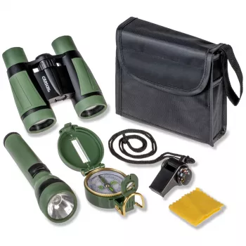 Carson AdventurePak HU-401 5x30 Κυάλια με πυξίδα, φακό και σφυρίχτρα