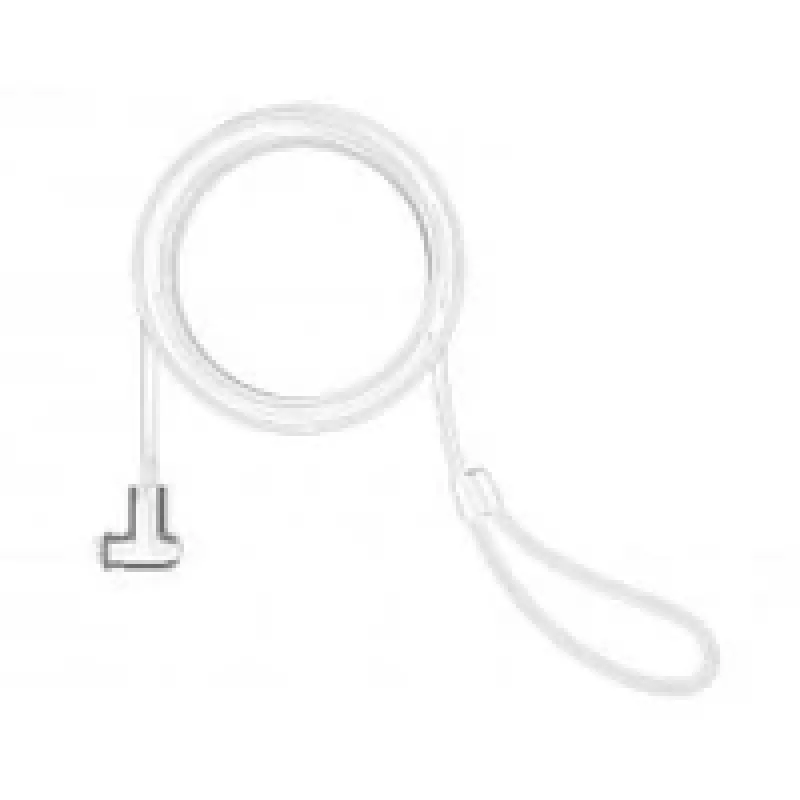 Compulocks Universal Security Cable Lock - Keyed T-Bar Lock - Λευκό - 1,83 m