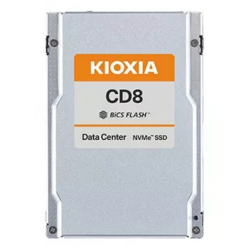 Kioxia CD8 Series KCD8XVUG800G - SSD - 800 GB - Εσωτερικός - 2,5 ίντσες (6,4 cm) PCIe 4.0 (NVMe) Cache: 256 MB
