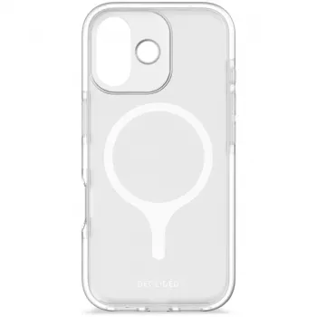 Decoded DropTec Διάφανη θήκη πλάτης για iPhone 17 με MagSafe (Frosted White)