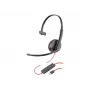 Poly Blackwire C3210 USB-C μονό ακουστικό headset (209748-22)