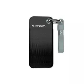 Verbatim Pocket SSD 128GB μαύρο/γκρι USB 3.2 Gen 2 εξωτερικός στερεός δίσκος