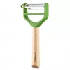 OPINEL T-Duo Ξεφλουδιστήρι Y Ανοξείδωτος Χάλυβας Πράσινο Ξύλο Οξιάς