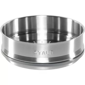 Staub 26 cm Ατμομάγειρας, Εμαγιέ Χυτοσίδηρος, Σκούρο Μπλε