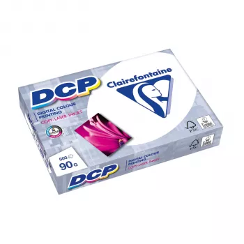 Clairefontaine DCP 90 gsm A4 500 Φύλλα Σατινέ Premium Χαρτί Εκτύπωσης