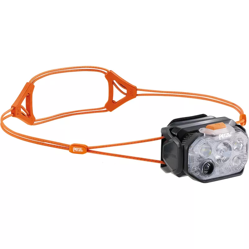 Petzl SWIFT RL Φακός Κεφαλής Μαύρο/Πορτοκαλί