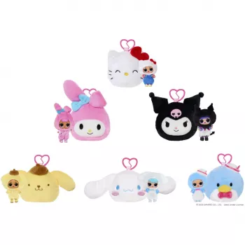 L.O.L. Surprise Loves Hello Kitty Αμφίπλευρο Λούτρινο Διάφορα Σχέδια