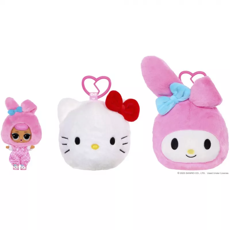L.O.L. Surprise Loves Hello Kitty Αμφίπλευρο Λούτρινο Διάφορα Σχέδια
