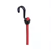 Master Lock 3020EURDAT Λάστιχο Twin Wire με Άγκιστρα Αποσκευών - 0,6 m - 40 kg - Κόκκινο - 2 Τεμ.