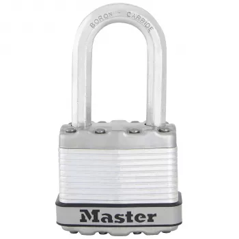 Master Lock Πολυστρωματικό Λουκέτο M1EURDLFCC με Προστασία από Διάβρωση, Βραχίονας από Καρβίδιο Βορίου, Διάμετρος 8 mm, Άνοιγμα Βραχίονα 48 mm, Διαφορετικό Κλειδί, 2 Κλειδιά, Ανθεκτικό στις Καιρικές Συνθήκες, Επίπεδο Ασφάλειας 8/10