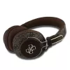 GUESS Ασύρματο Bluetooth Headset 4G Metal Logo Καφέ GUBHS72P4FC4MW