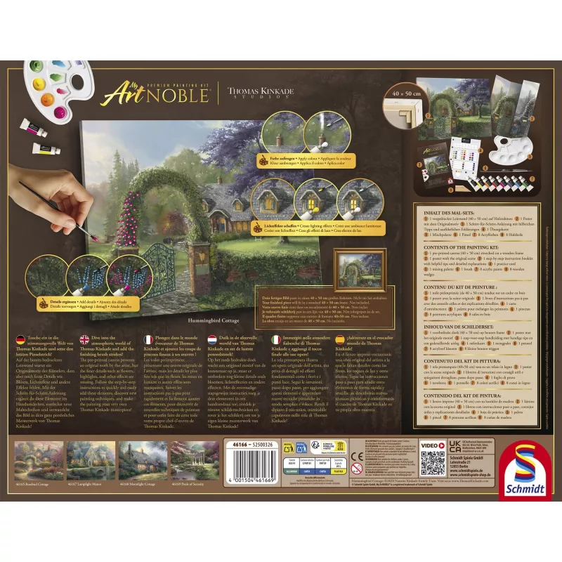 Schmidt My ArtNOBLE Thomas Kinkade - Hummingbird Cottage Παζλ 1000 Τεμαχίων