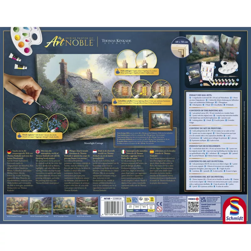 Schmidt My ArtNOBLE Thomas Kinkade - Moonlight Cottage Παζλ 1000 Τεμαχίων