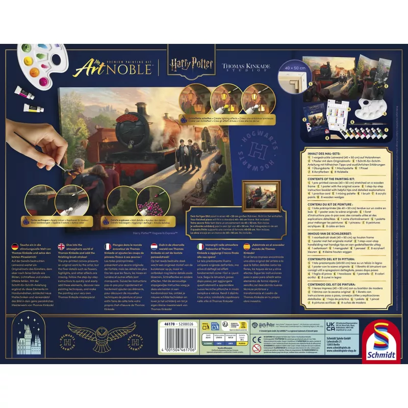 Schmidt My ArtNOBLE Thomas Kinkade - Harry Potter Hogwarts Express Παζλ 1000 Τεμαχίων
