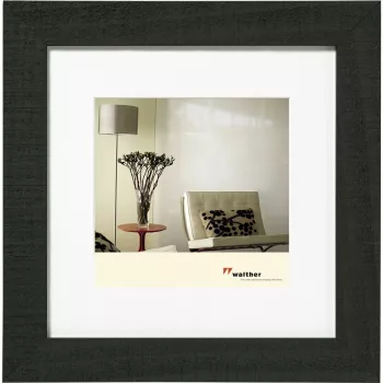 Walther Design Home Κορνίζες 30x30 cm, Μαύρο Ξύλο HO330B